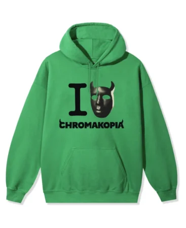 Tyler The Creator Green CHROMAKOPIA Hoodie