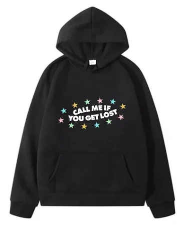 Call Me If You Get Lost Black Hoodie