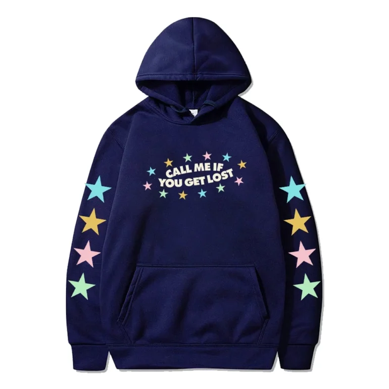 Blue Call Me If You Get Lost Hoodie